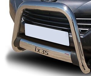 Hyundai IX35 Polished Stain/Steel Nudge Bar