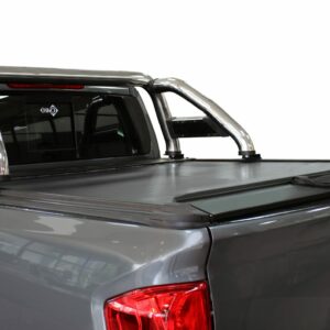 Nissan Navara Polished RollaTop Compatible Sports Bar