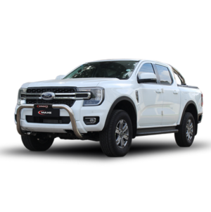Front view of Ford Ranger with Maxe OEM accessories – part of the Ford RollaTop lifestyle range