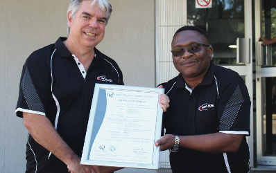 Only OEM manufacturer in South Africa that is IATF16949 Certified!