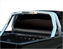 Nissan Navara polished stainless steel sports bar