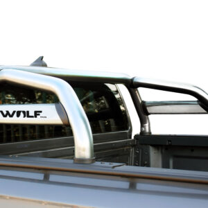 VW Amarok Next Gen polished stainless steel double cab sports bar