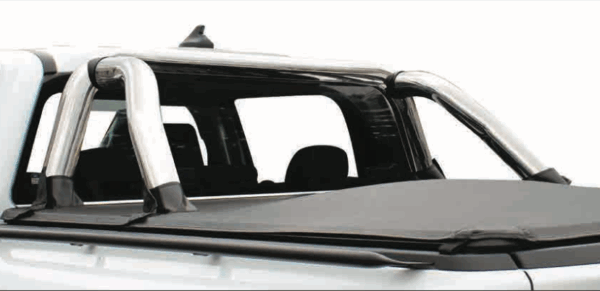 Polished stainless steel sports bar for Ford Ranger Next Gen double cab