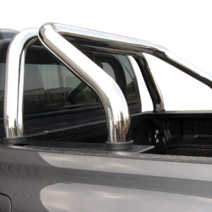 Polished stainless steel sports bar for Toyota Hilux GD6 double/extended cab