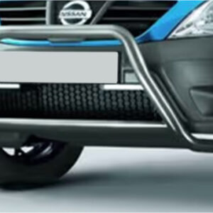 Nissan NP200 ICE-style black metal nudge bar