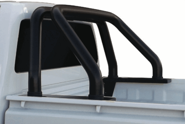 Isuzu D-Max Gen 6 Black Fleet Sports Bar – Side View on Double Cab