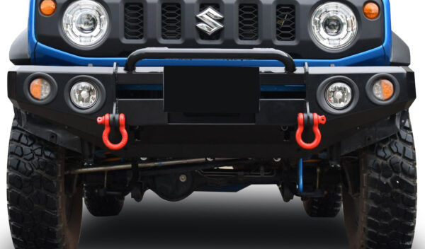 front replacement bumper fitted to a Suzuki Jimny JB74