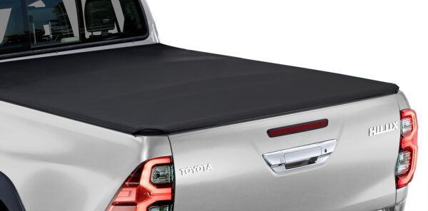 Toyota Hilux Double Cab Vinyl Tonneau Cover Without Sports Bar (2016–2020)