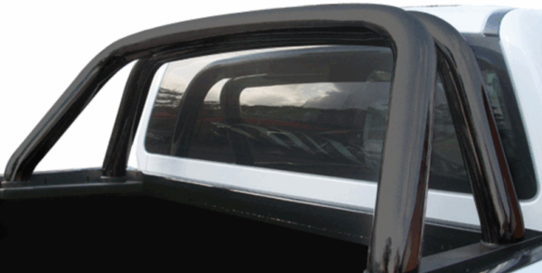 Ford Ranger 2012–2022 Canopy-Friendly Black Sports Bar