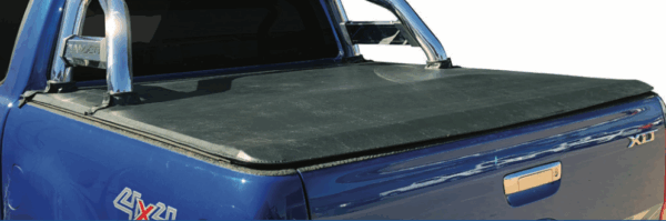 Ford Ranger Next Gen Xtra Cab tonneau cover fitted with Polygon sports bar