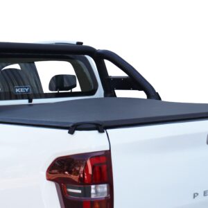 Peugeot Landtrek double cab tonneau cover compatible with MLA sports bar