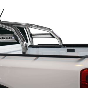 Ford Ranger Next Gen polished 304 stainless steel oval sports bar (double cab, MY2022)