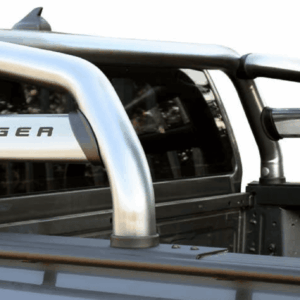 Ford Ranger Next Gen single cab polished stainless steel sill mount sportsbar MY2022
