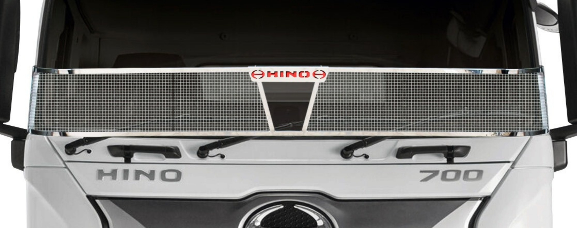 Hino 700 stainless steel screen guard by MAXE