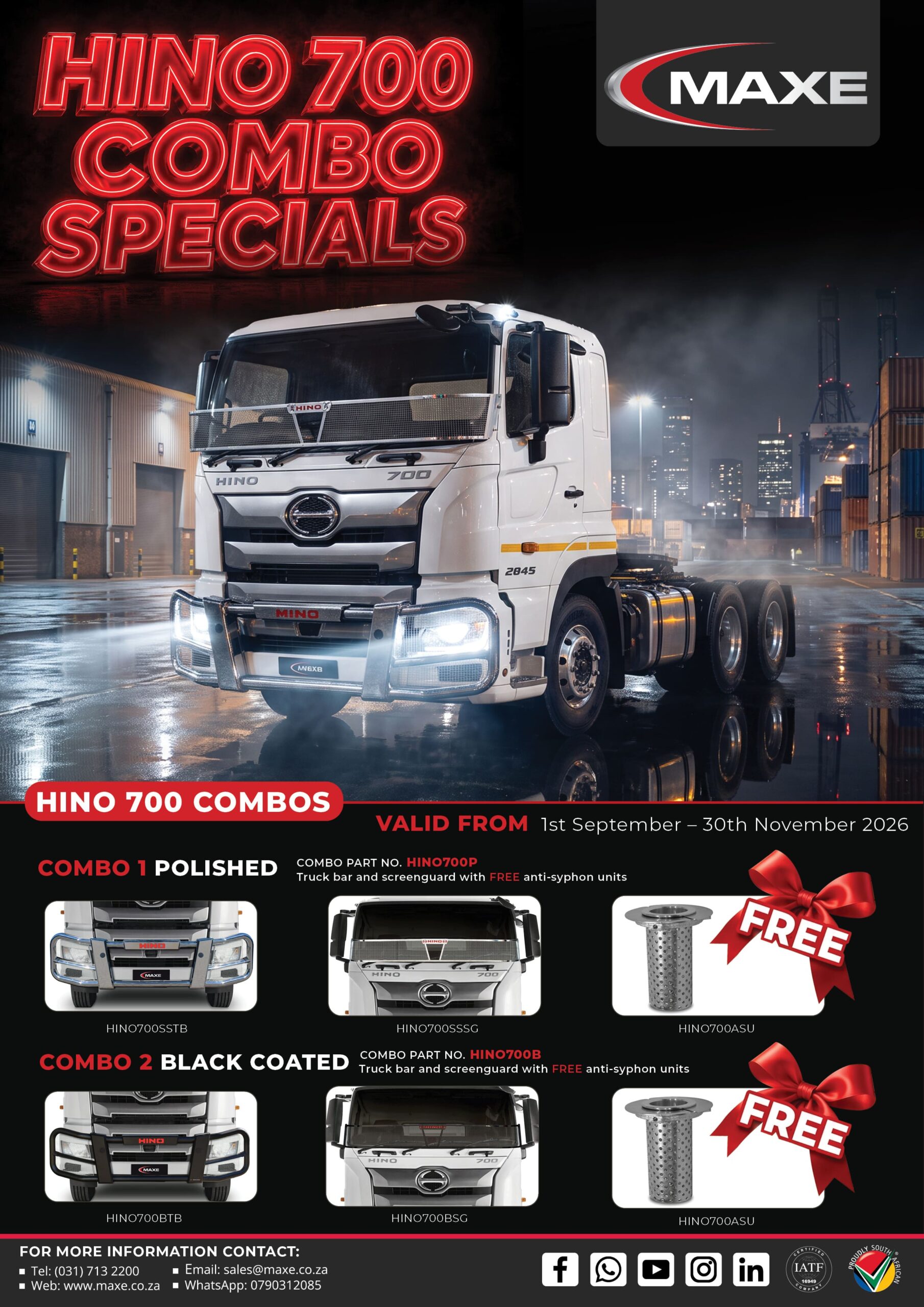 HINO 700 Combos Specials_2026 RV1